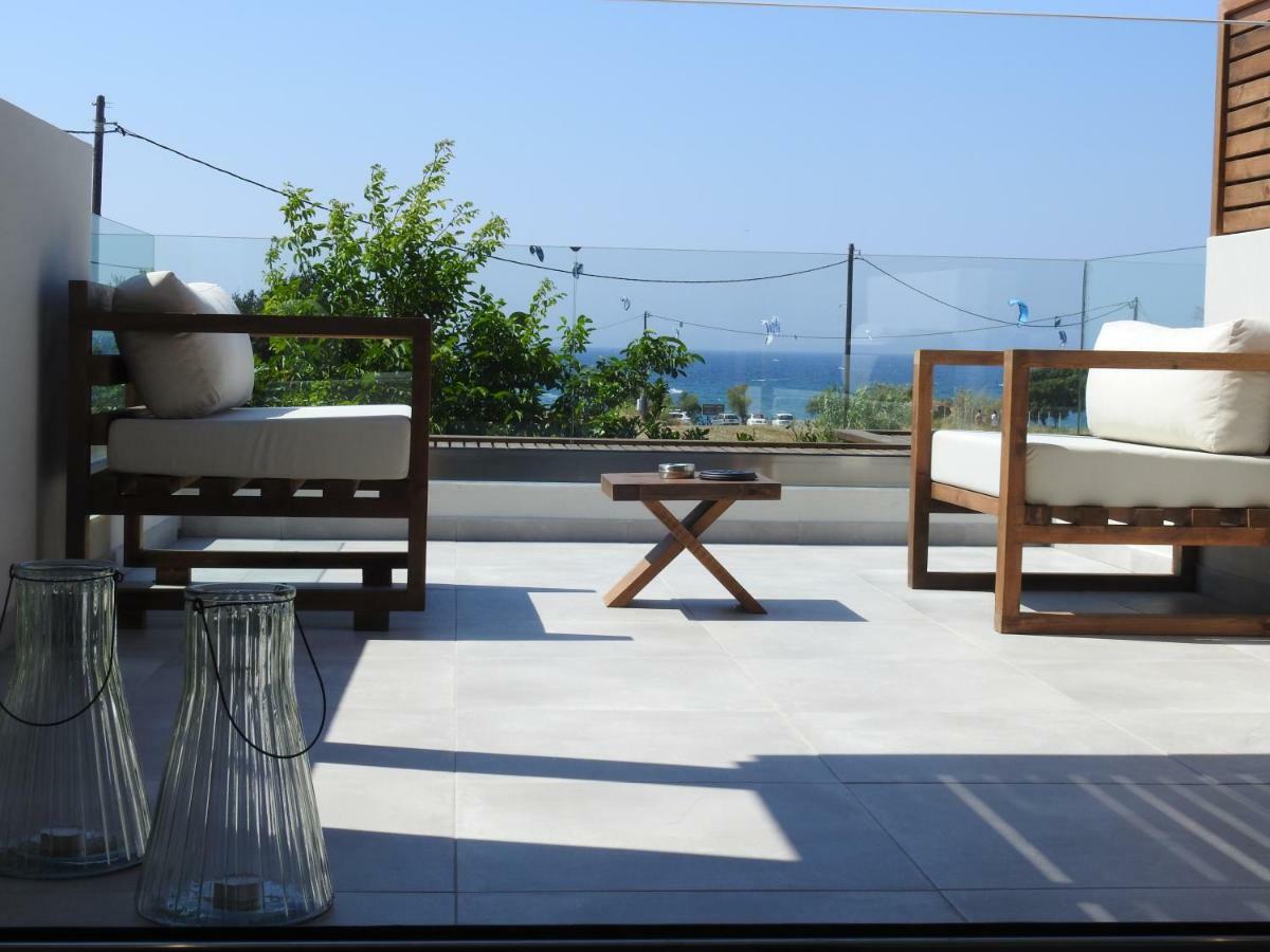 Hotel Nikos Ikies Theológos Esterno foto